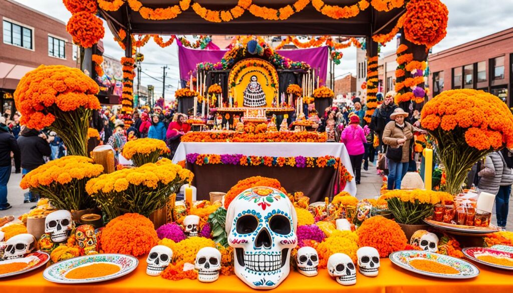Día de los Muertos celebration in Mexico