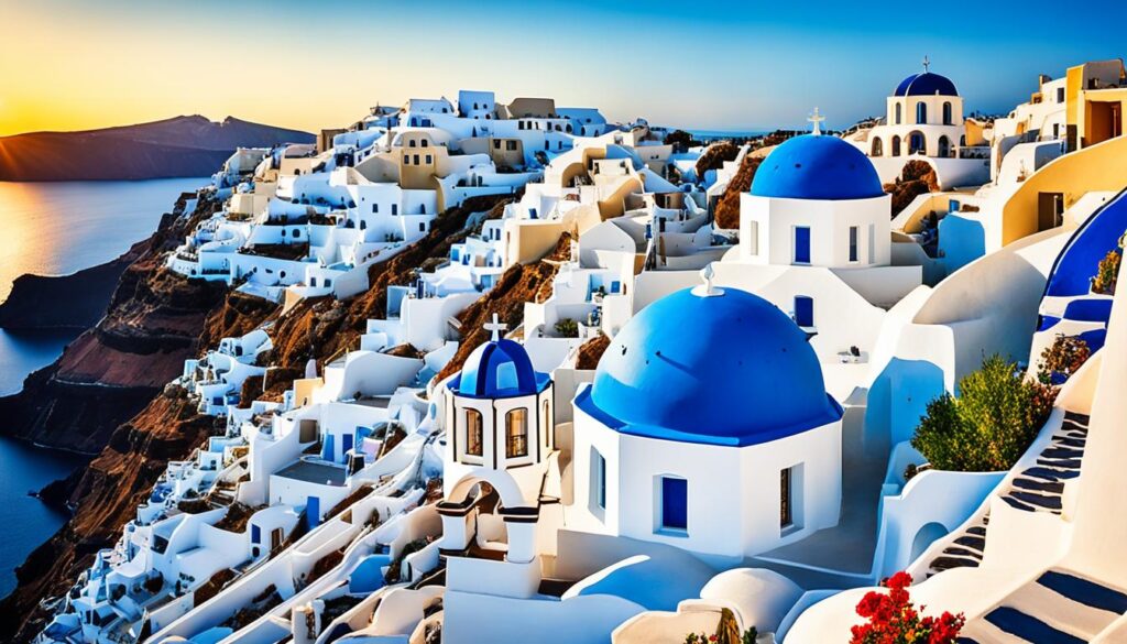 Santorini scenic views