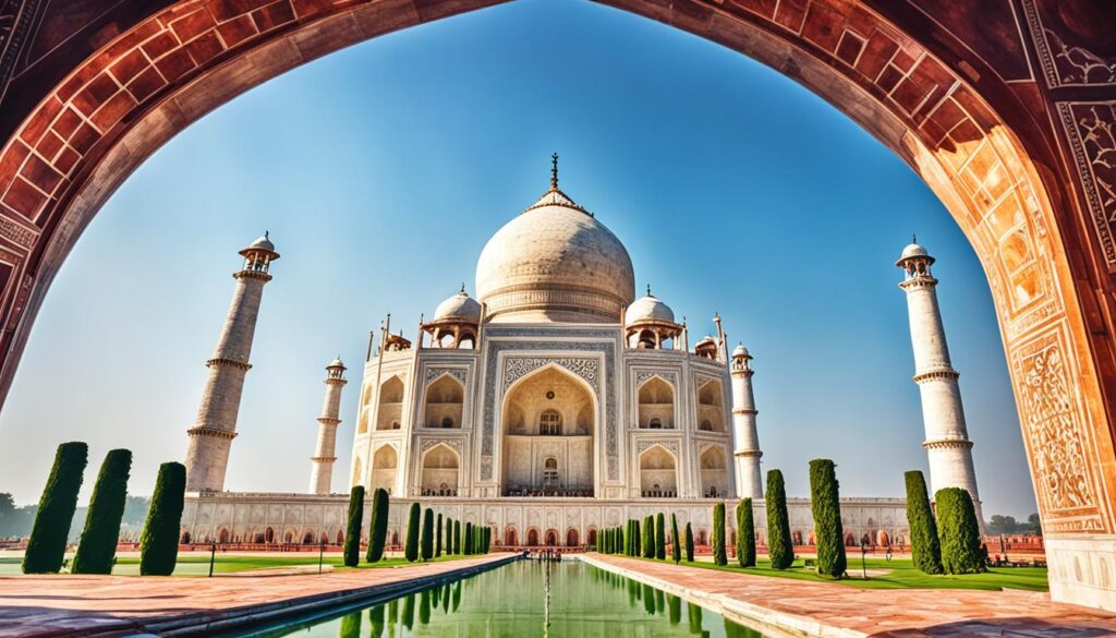 Taj Mahal marble