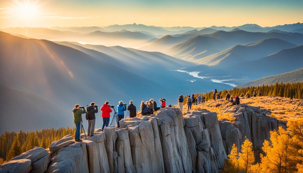 bird watching in the Rocky Mountains