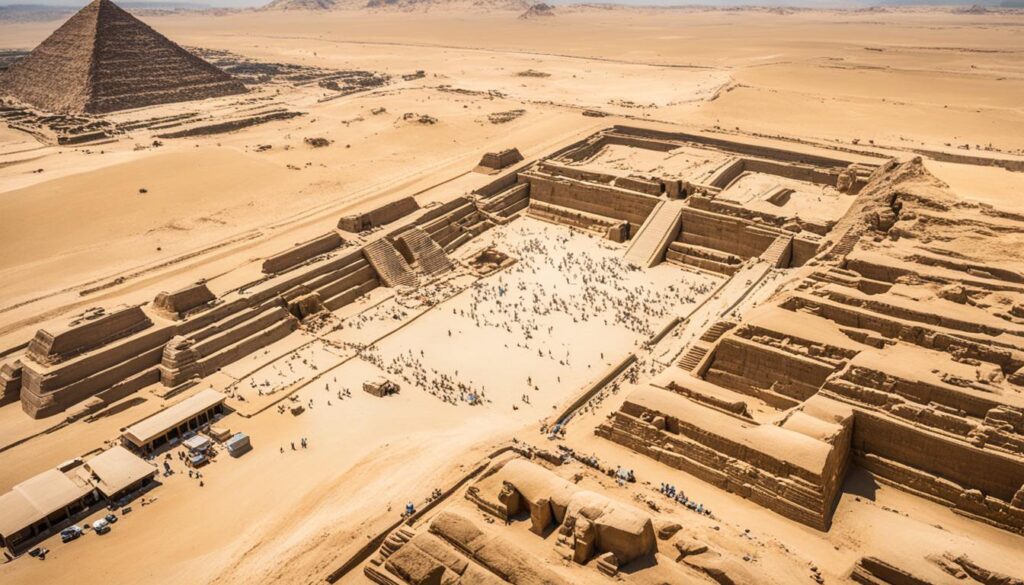 giza plateau excavations